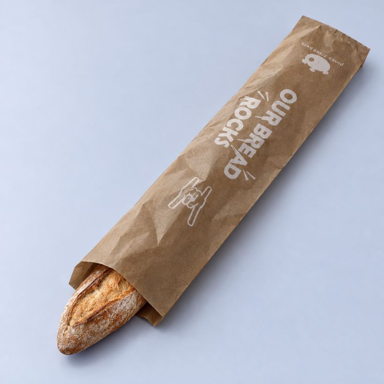 Bolsas de papel personalizadas para pan